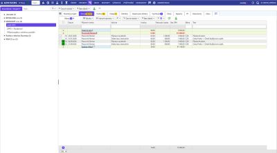 Stromová struktura projektů